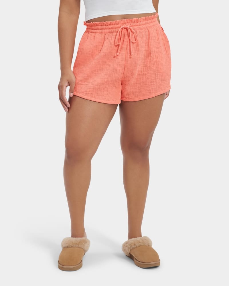 Apricot Ugg Moriah Women's Shorts | South Africa-4817963