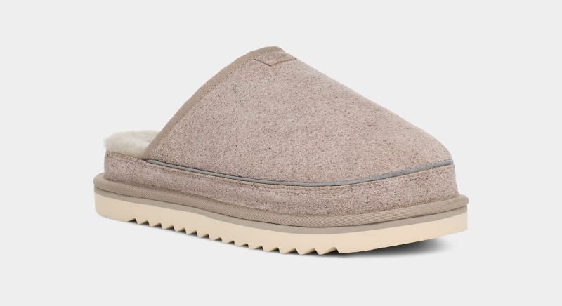 Apricot Ugg Scuff Cali Wave Men's Slippers | South Africa-9736845