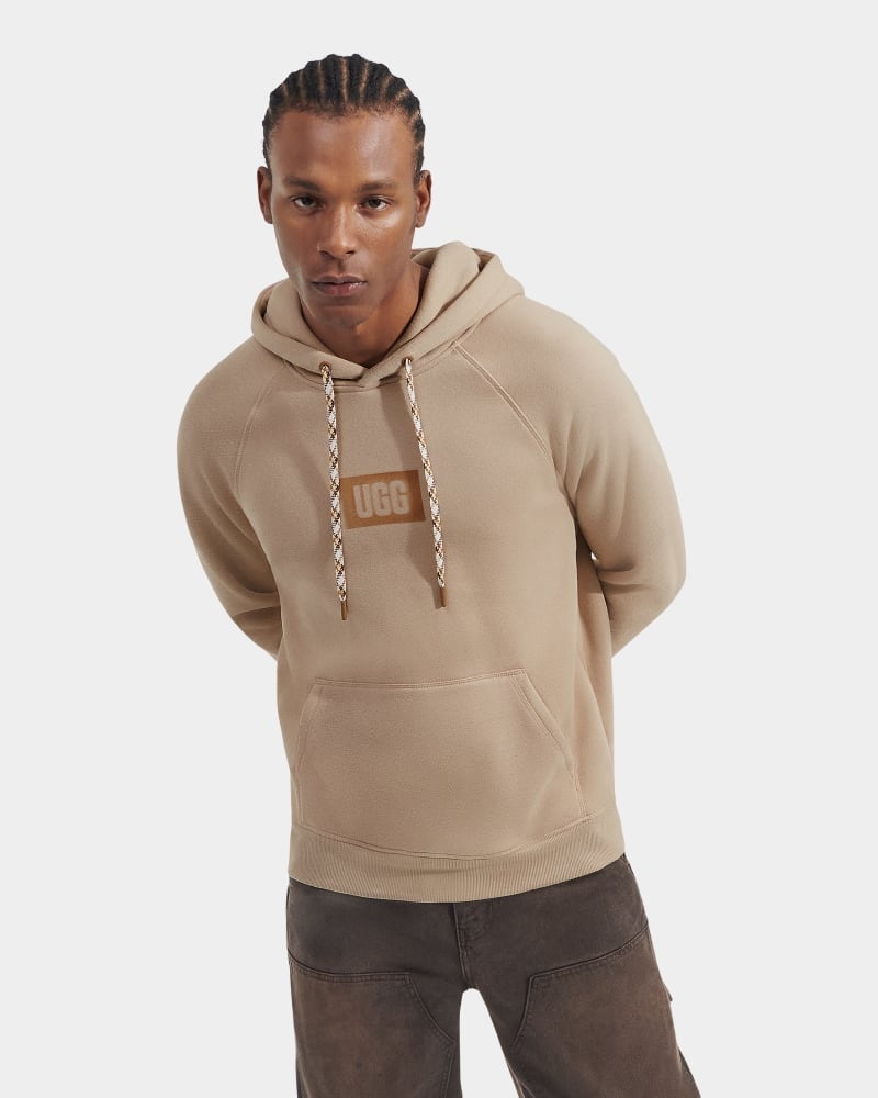 Apricot Ugg Uggplate Men\'s Hoodie | South Africa-4702513