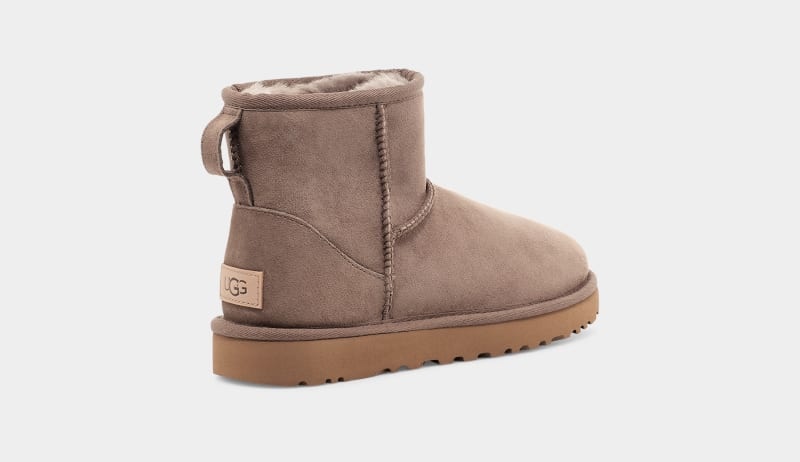 Beige Ugg Classic Mini Ii Women's Boots | South Africa-5321460