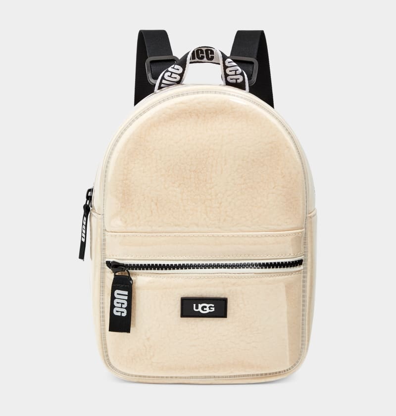 Beige Ugg Dannie Ii Mini Clear Women\'s Backpacks | South Africa-4392018