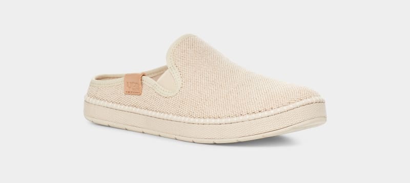 Beige Ugg Delu Women's Sneakers | South Africa-9062178