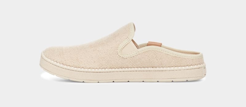 Beige Ugg Delu Women's Sneakers | South Africa-9062178