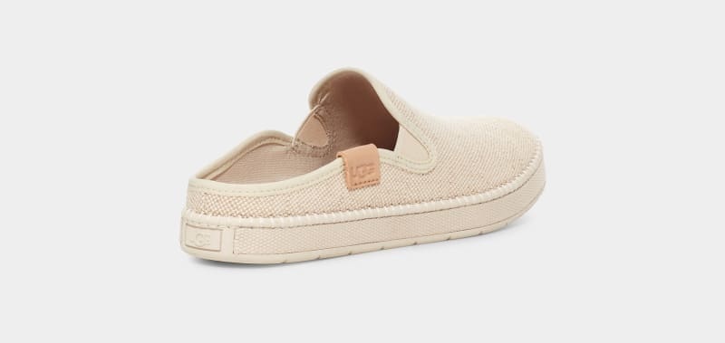 Beige Ugg Delu Women's Sneakers | South Africa-9062178