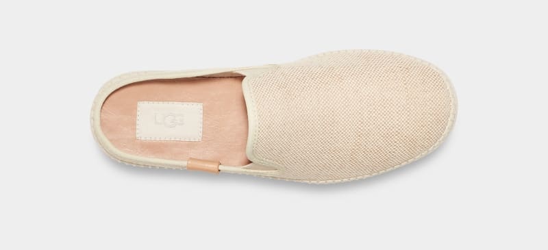 Beige Ugg Delu Women's Sneakers | South Africa-9062178