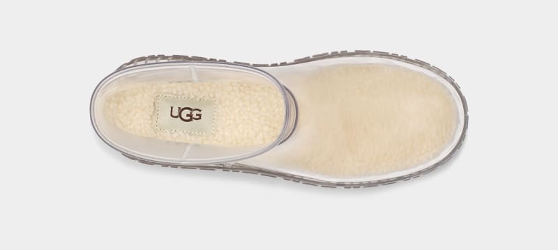 Beige Ugg Drizlita Clear Women's Boots | South Africa-4097158