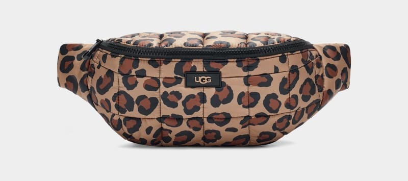 Beige Ugg Gibbs Puff Women\'s Belt Bags | South Africa-3590827