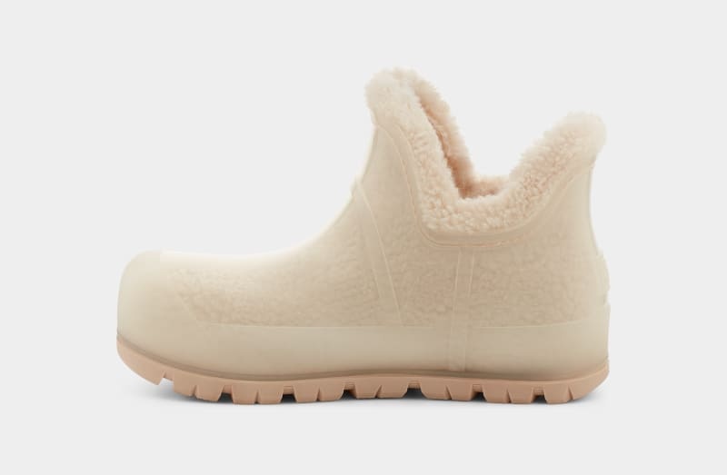 Beige Ugg Raincloud Clear Women's Boots | South Africa-9476201