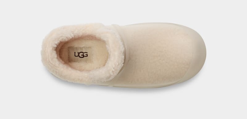 Beige Ugg Raincloud Clear Women's Boots | South Africa-9476201