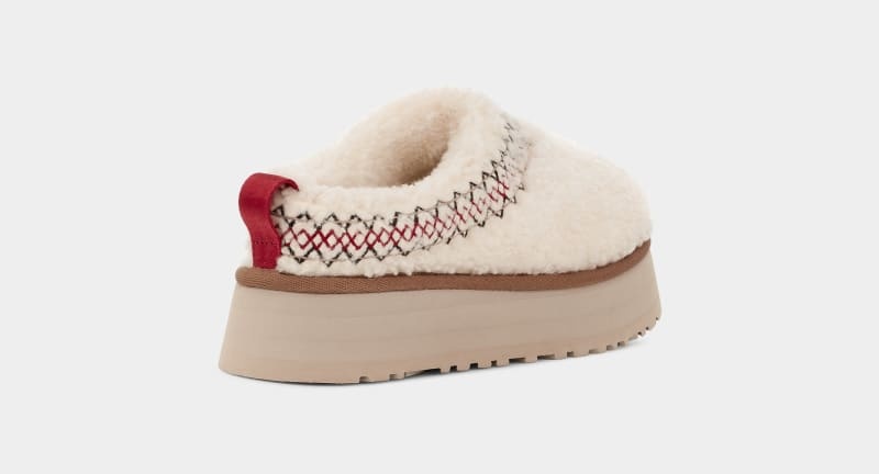 Beige Ugg Tazz Ugg Braid Women's Clogs | South Africa-1206573