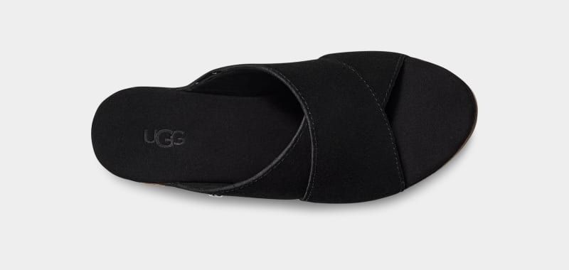 Black Ugg Abbot Women's Slides | South Africa-8135406