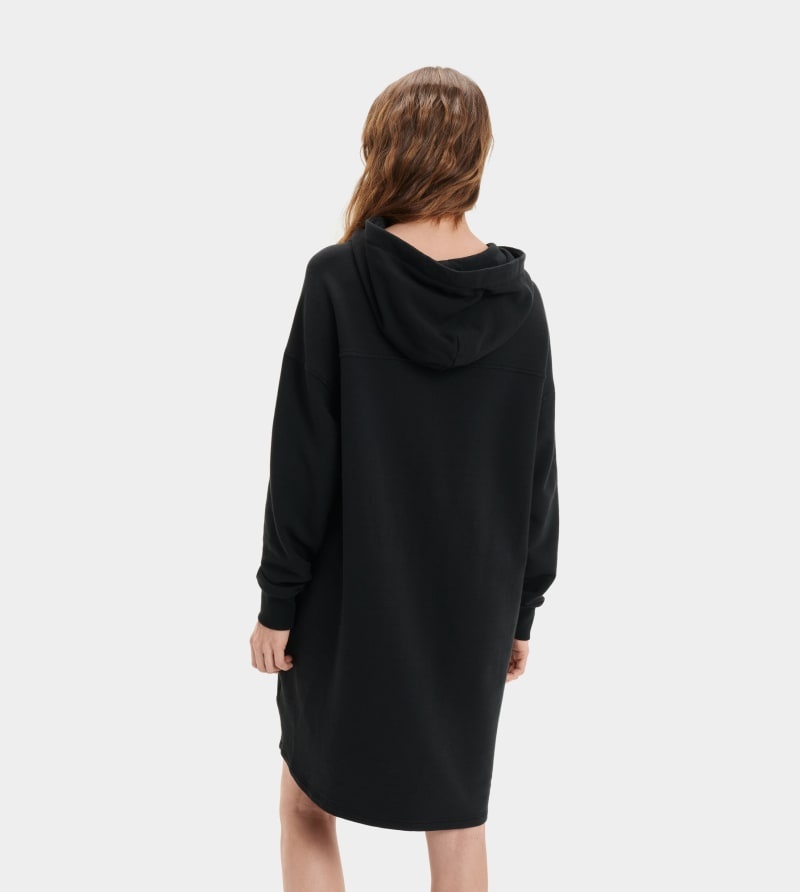 Black Ugg Aderyn Hoodie Women's Dress | South Africa-9260741