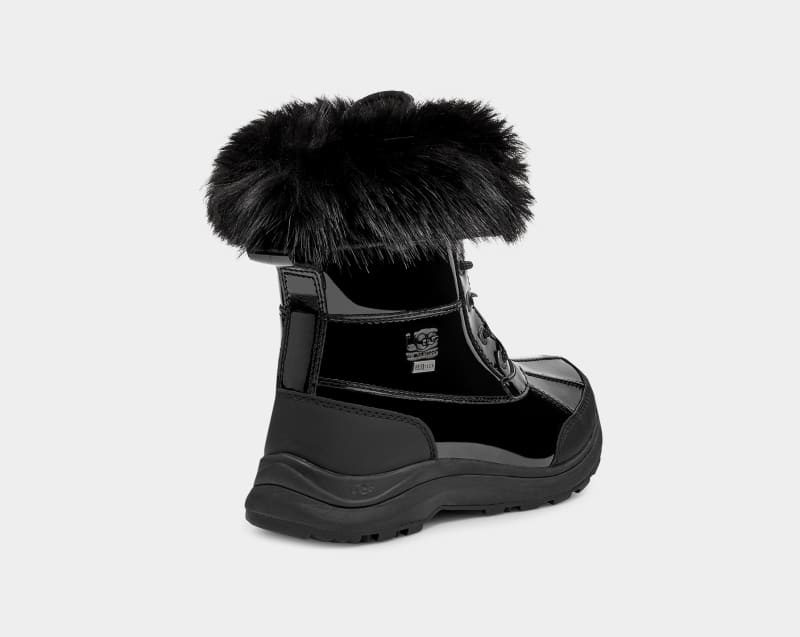 Black Ugg Adirondack Iii Patent Women's Boots | South Africa-5479260