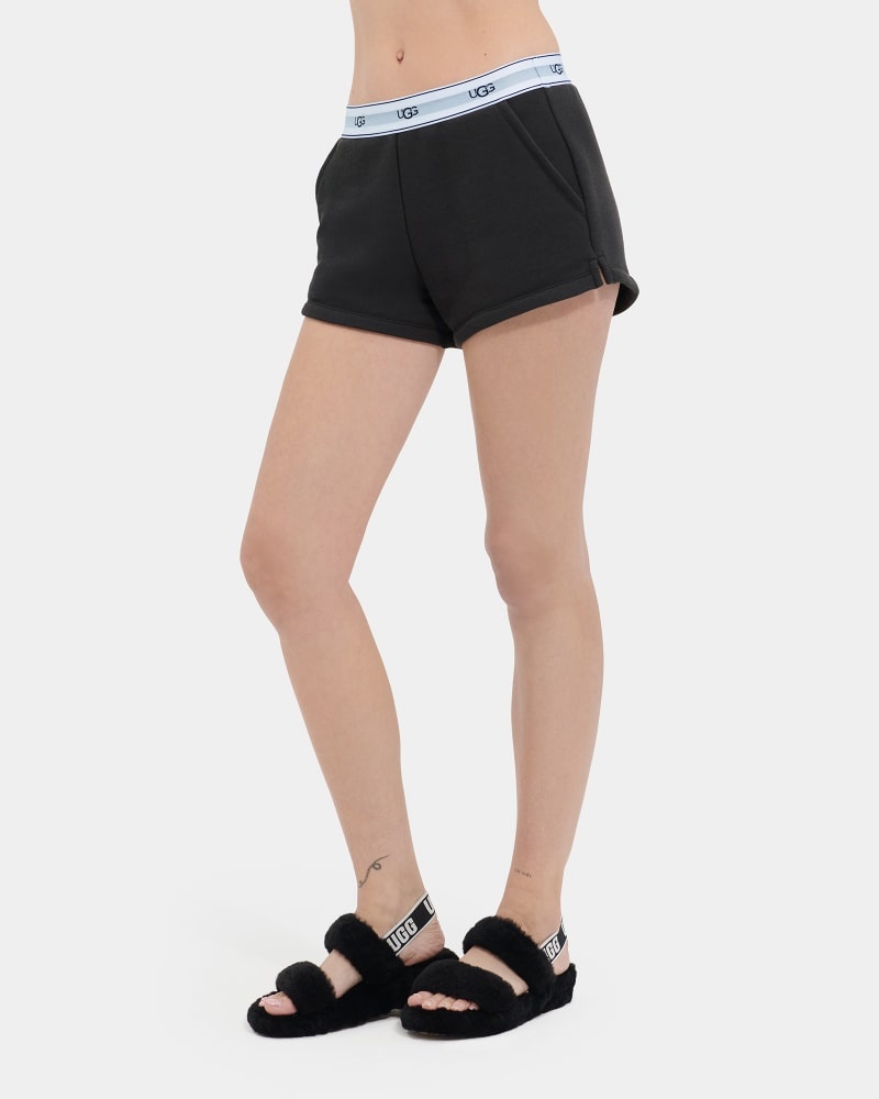 Black Ugg Albin Women's Shorts | South Africa-8312790