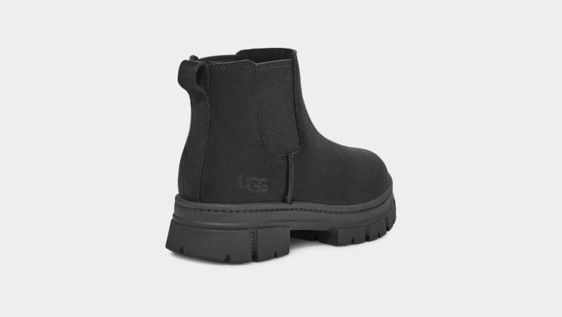 Black Ugg Ashton Kids' Chelsea Boots | South Africa-8537904