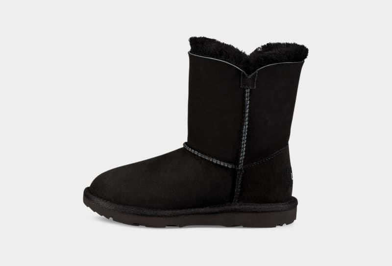 Black Ugg Bailey Button Ii Kids' Boots | South Africa-4137280