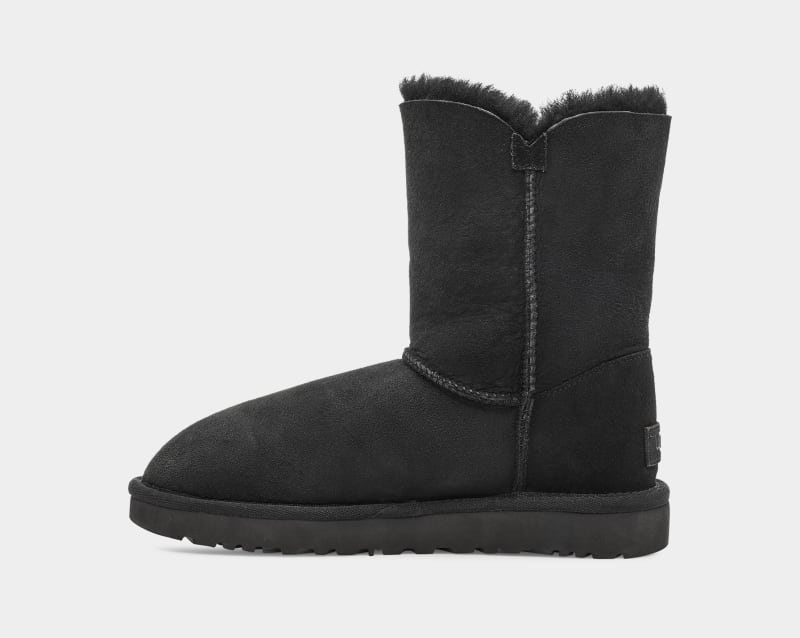 Black Ugg Bailey Button Ii Women's Winter Boots | South Africa-5371894