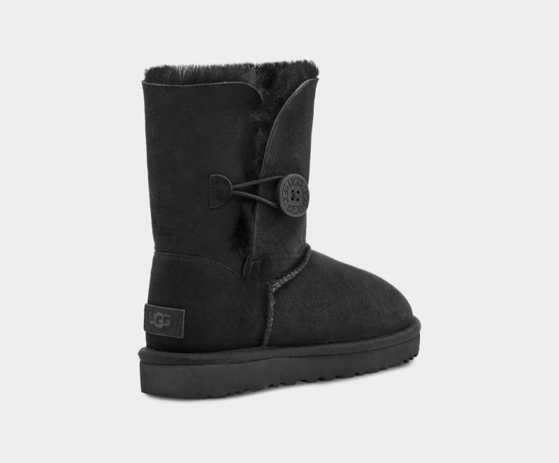 Black Ugg Bailey Button Ii Women's Winter Boots | South Africa-5371894