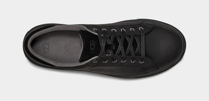 Black Ugg Baysider Low Weather Men's Sneakers | South Africa-7402913