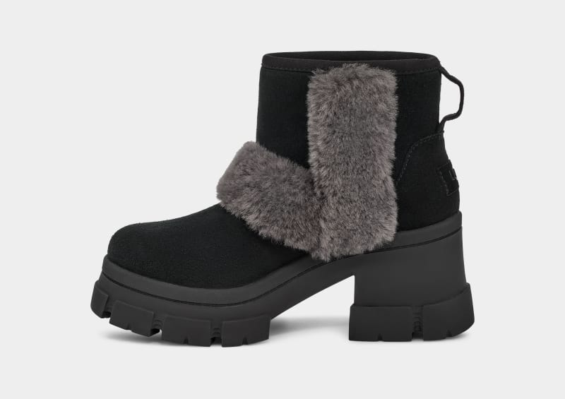 Black Ugg Brooklyn Sunburst Women's Winter Boots | South Africa-1539762