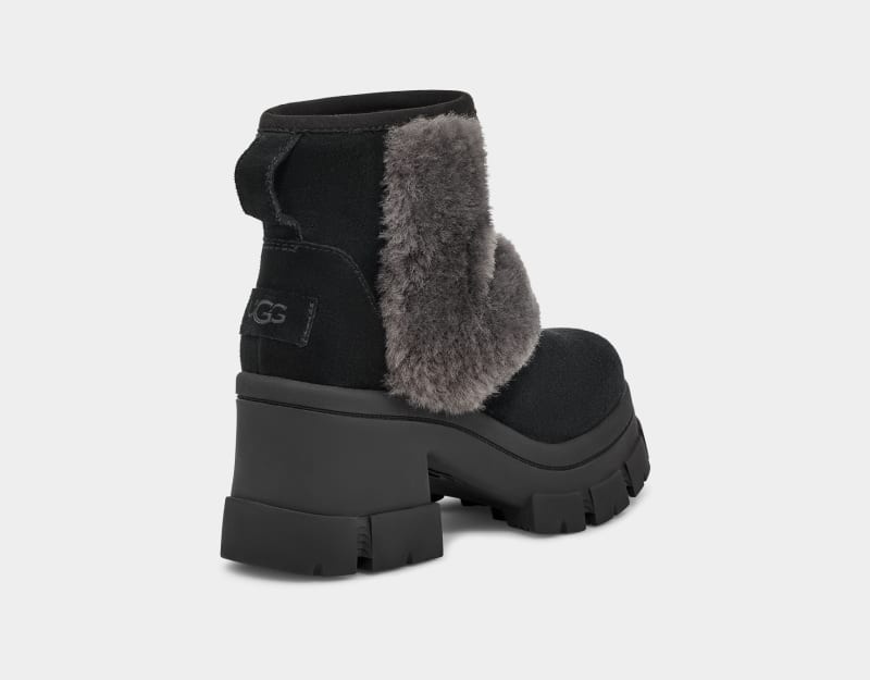 Black Ugg Brooklyn Sunburst Women's Winter Boots | South Africa-1539762