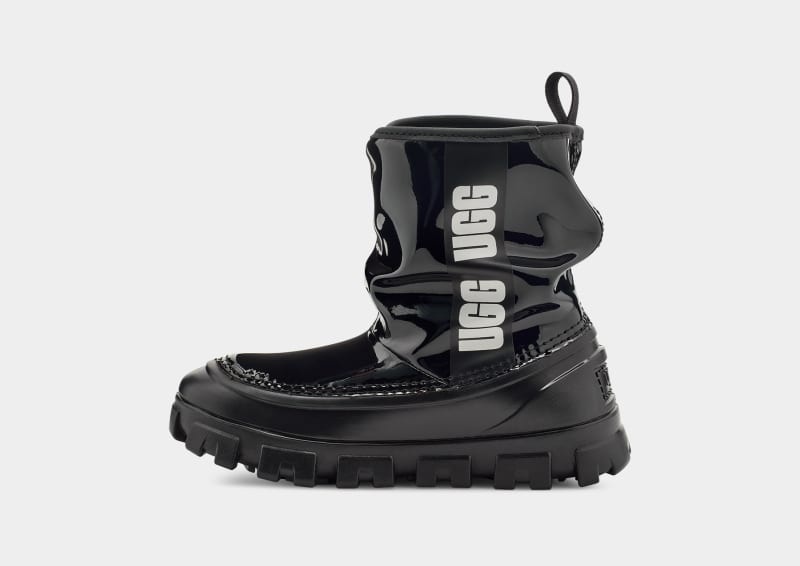 Black Ugg Classic Brellah Mini Kids' Boots | South Africa-2098374