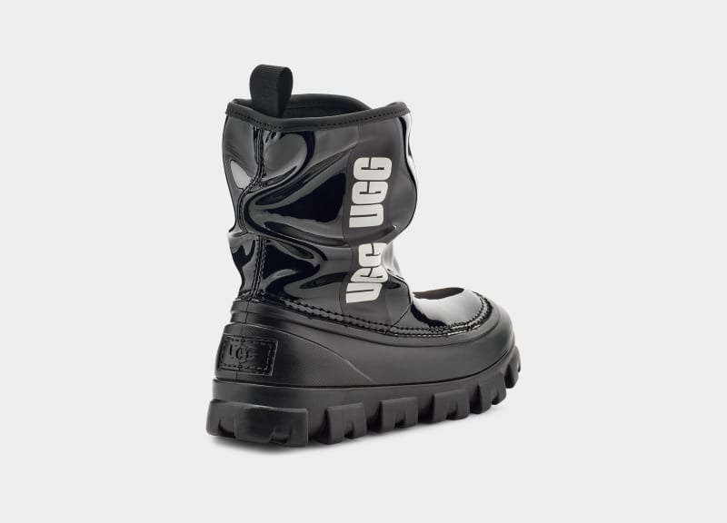 Black Ugg Classic Brellah Mini Kids' Boots | South Africa-2098374