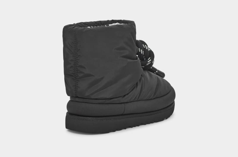 Black Ugg Classic Maxi Short Kids' Boots | South Africa-7240938