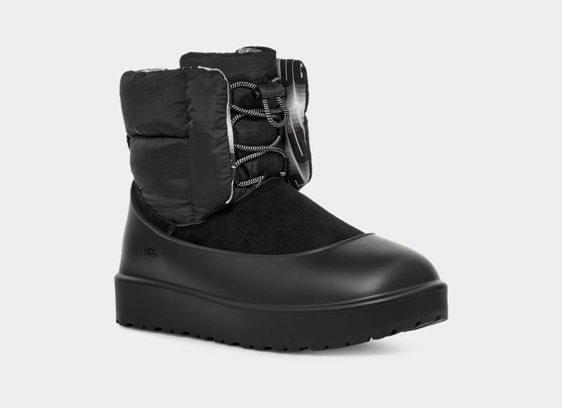 Black Ugg Classic Maxi Toggle Women's Boots | South Africa-4670825