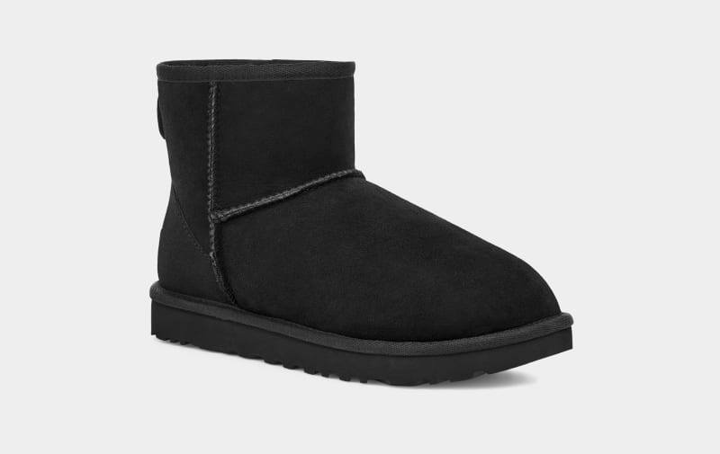 Black Ugg Classic Mini Ii Women's Boots | South Africa-3197806