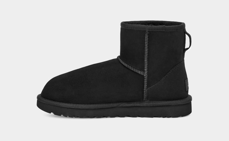 Black Ugg Classic Mini Ii Women's Boots | South Africa-3197806