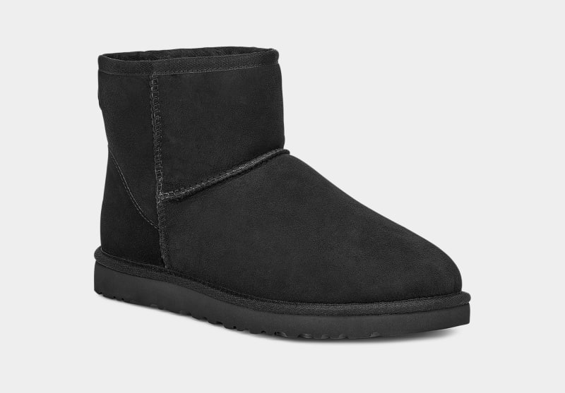 Black Ugg Classic Mini Men's Boots | South Africa-5710294