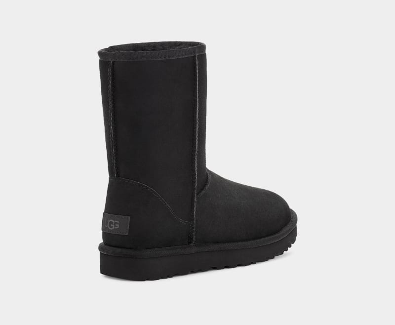 Black Ugg Classic Short Ii Women's Boots | South Africa-6089237