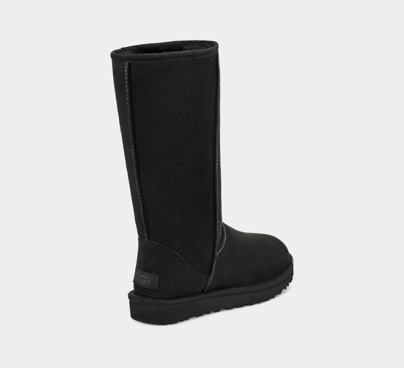 Black Ugg Classic Tall Ii Women's Boots | South Africa-6305194