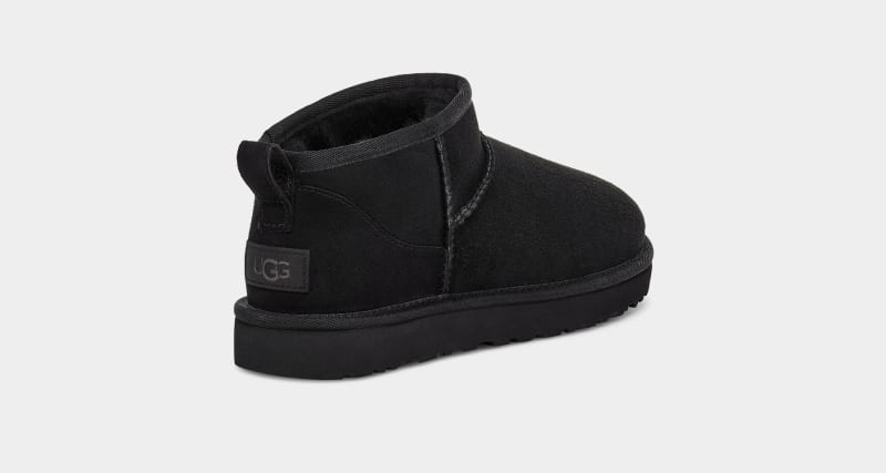 Black Ugg Classic Ultra Mini Women's Boots | South Africa-8250719