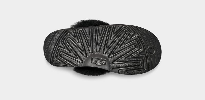 Black Ugg Cozy Ii Kids' Slippers | South Africa-0524189