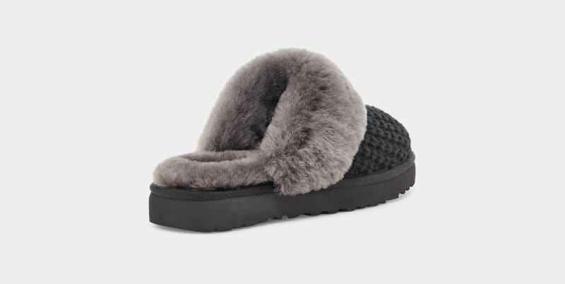 Black Ugg Cozy Women's Slippers | South Africa-8640725