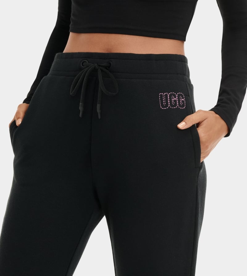 Black Ugg Daniella Women's Sweatpants | South Africa-8190623