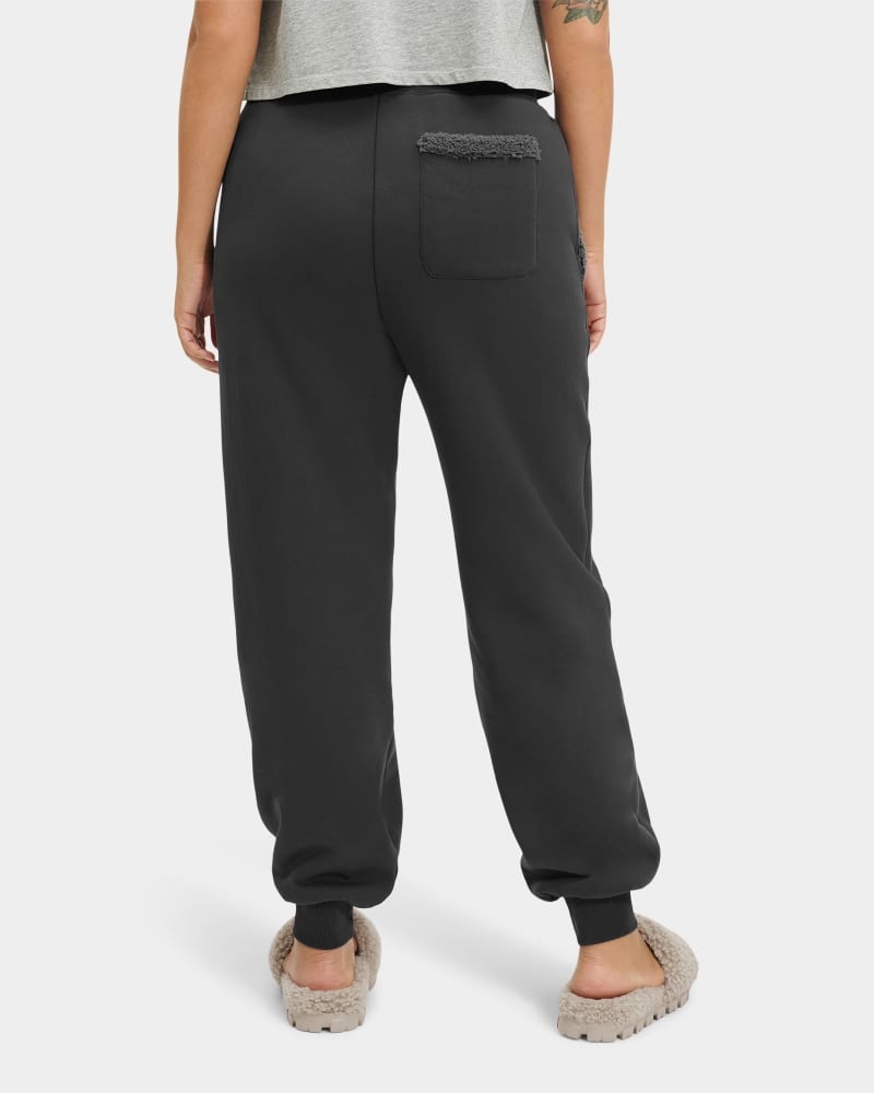 Black Ugg Daylin Bonded Fleece Women's Pants | South Africa-2409567