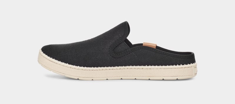 Black Ugg Delu Women's Sneakers | South Africa-7450196