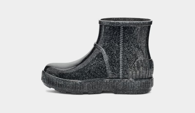 Black Ugg Drizlita Glitter Kids' Boots | South Africa-2413659