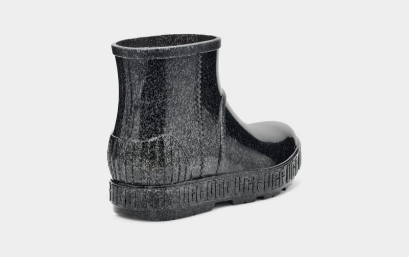 Black Ugg Drizlita Glitter Kids' Boots | South Africa-2413659