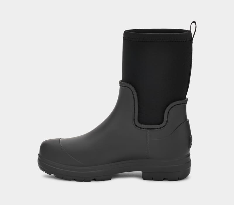 Black Ugg Droplet Mid Women's Chelsea Boots | South Africa-8710963