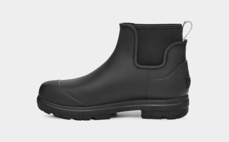 Black Ugg Droplet Women's Chelsea Boots | South Africa-3516872