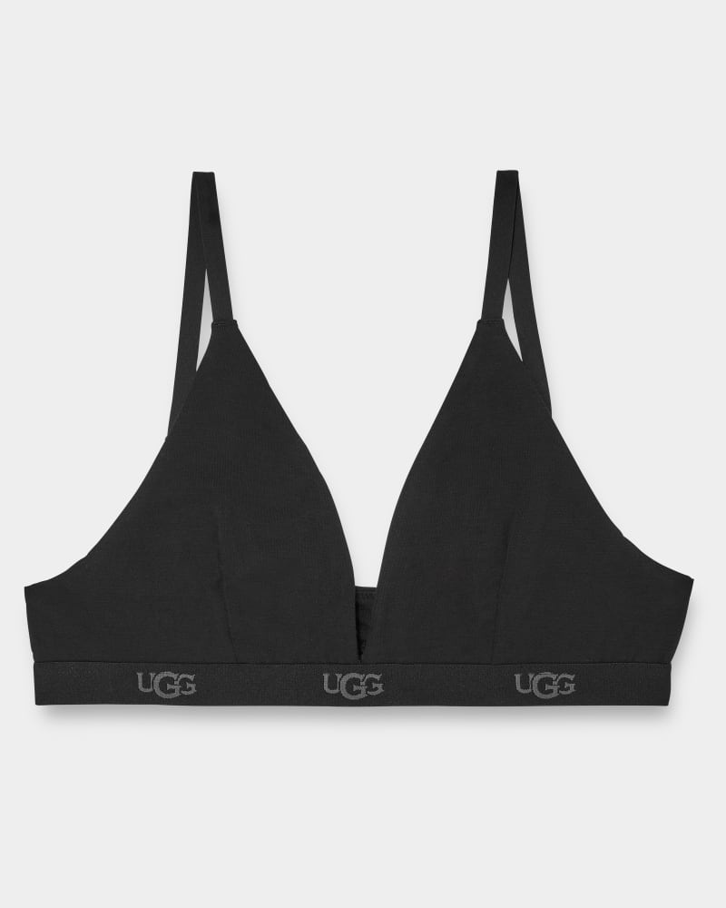 Black Ugg Francis Bralette Women's Underwear | South Africa-8269374