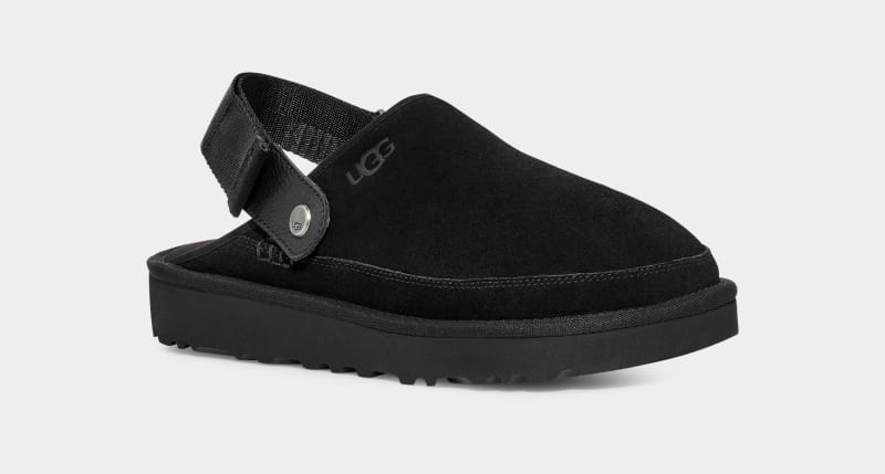 Black Ugg Goldencoast Men's Clogs | South Africa-3910576