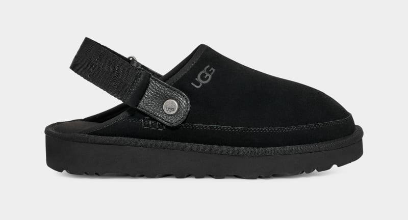 Black Ugg Goldencoast Men\'s Clogs | South Africa-3910576