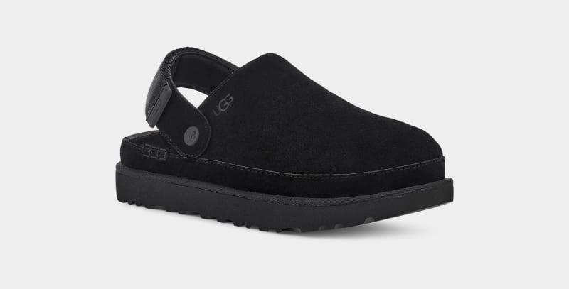 Black Ugg Goldenstar Women's Clogs | South Africa-1389764