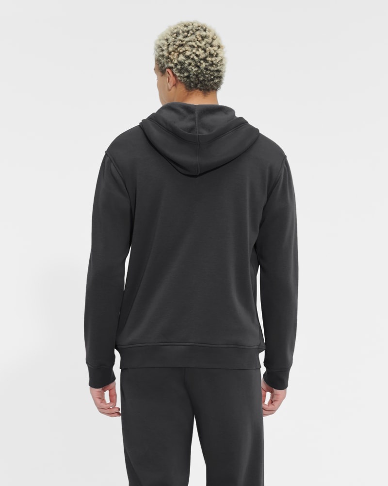 Black Ugg Gordon Zipped Men's Hoodie | South Africa-8960724