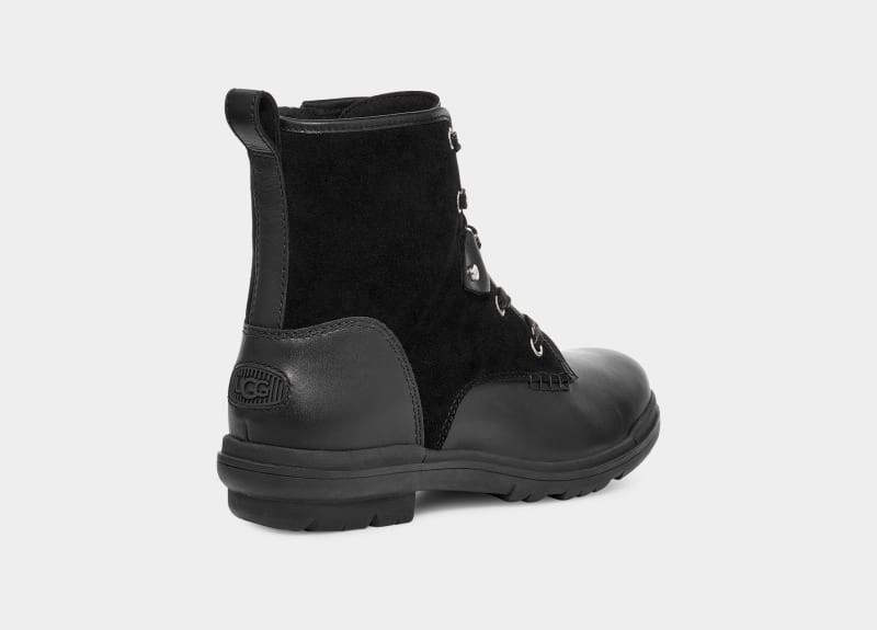 Black Ugg Hapsburg Hiker Women's Ankle Boots | South Africa-4587921